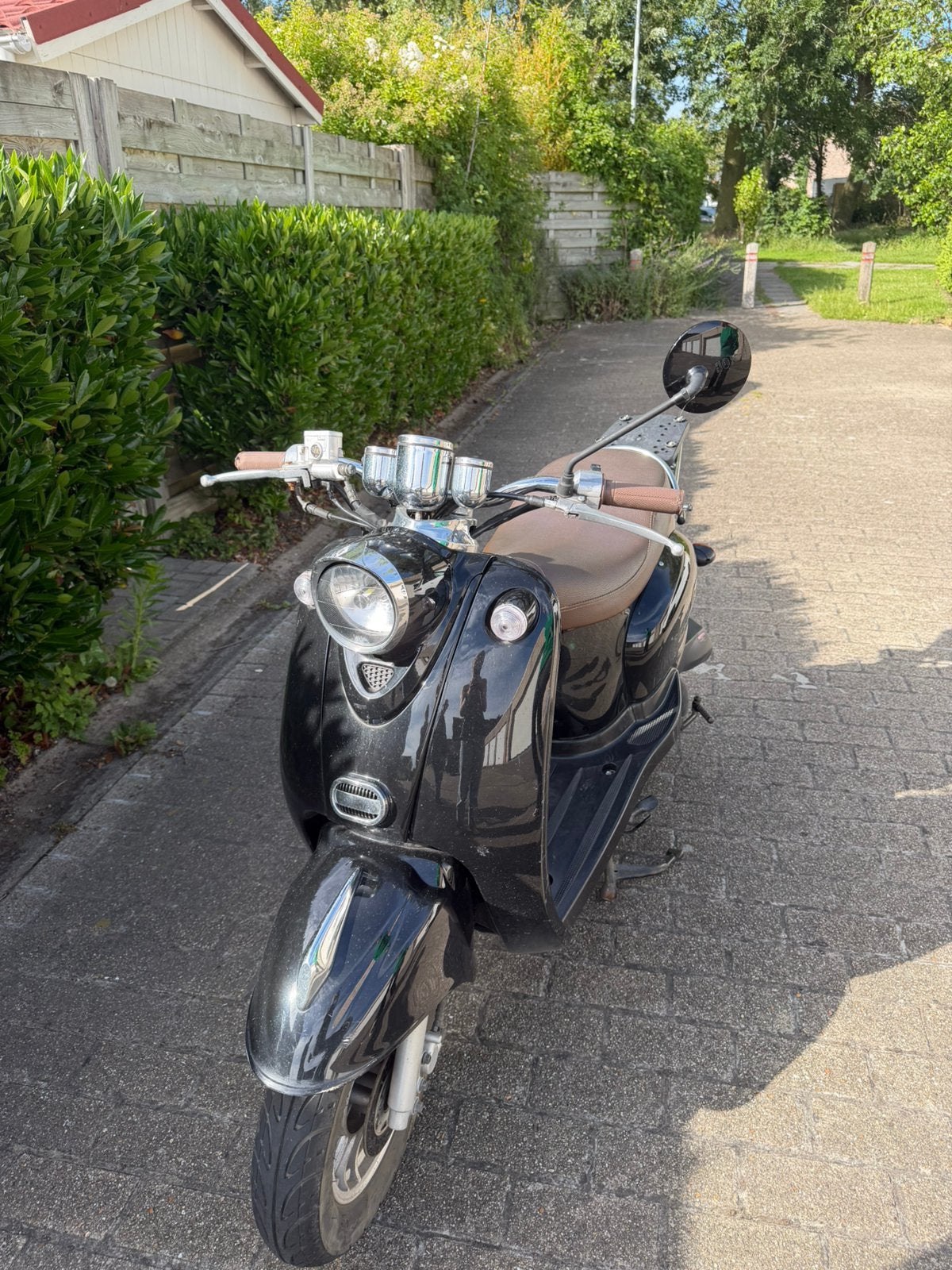 Minerva scooter te koop €400, Fietsen en Brommers, Scooters | Overige merken, Ophalen, Gebruikt, 49 cc, Klasse B (45 km/u)