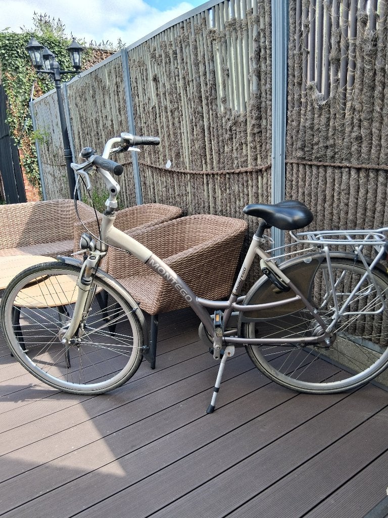 Fiets merk montego, Gebruikt, Versnellingen, Schijfrem, Ophalen