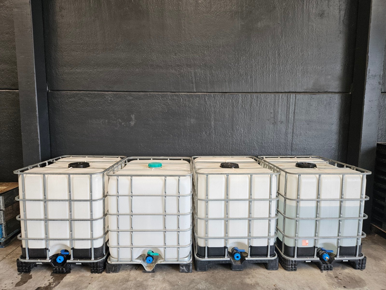 4 nette IBC containers, Enlèvement, Comme neuf, Synthétique