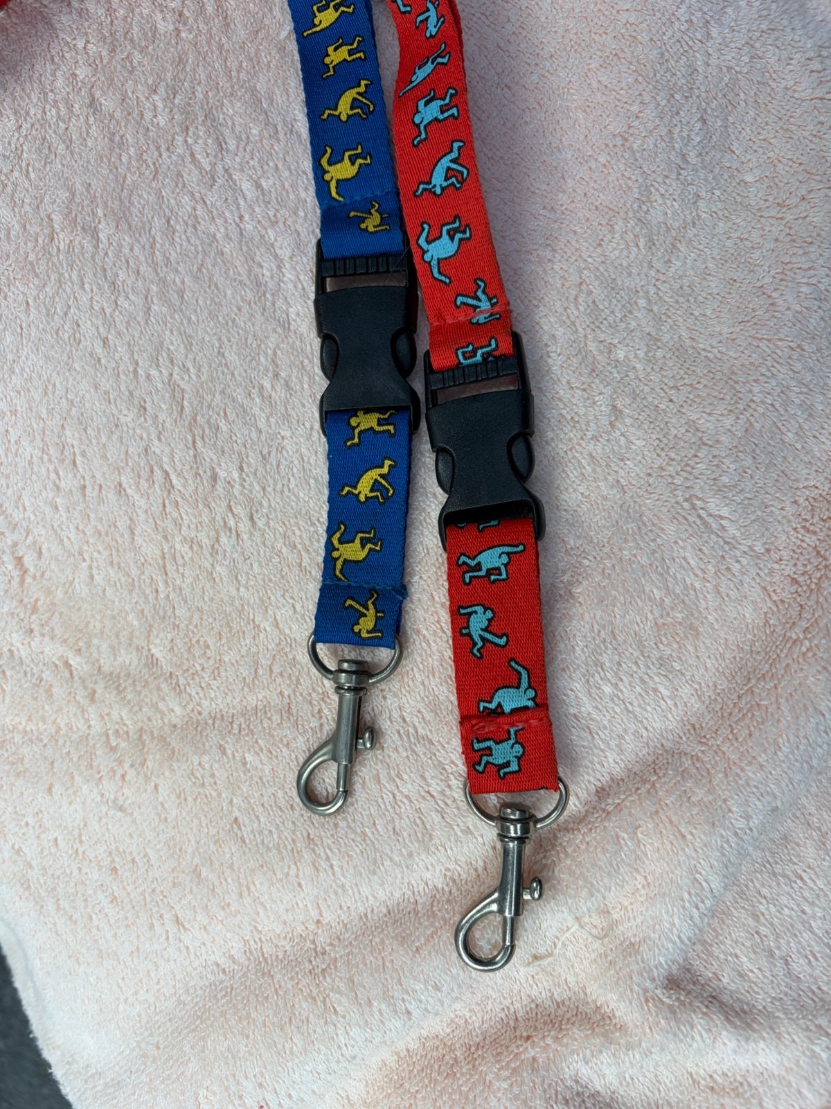 Lanyard, Keith Haring 2X, Verzamelen, Ophalen, Zo goed als nieuw