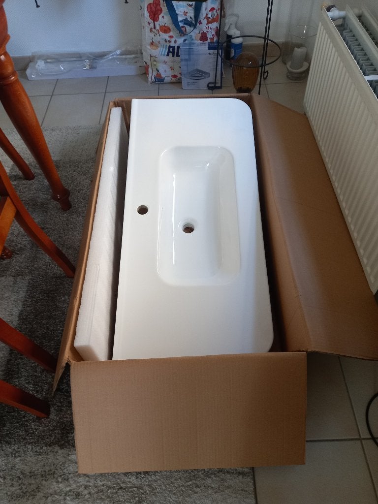 Wastafel/lavabo, Ophalen, Nieuw, Steen, Wastafel
