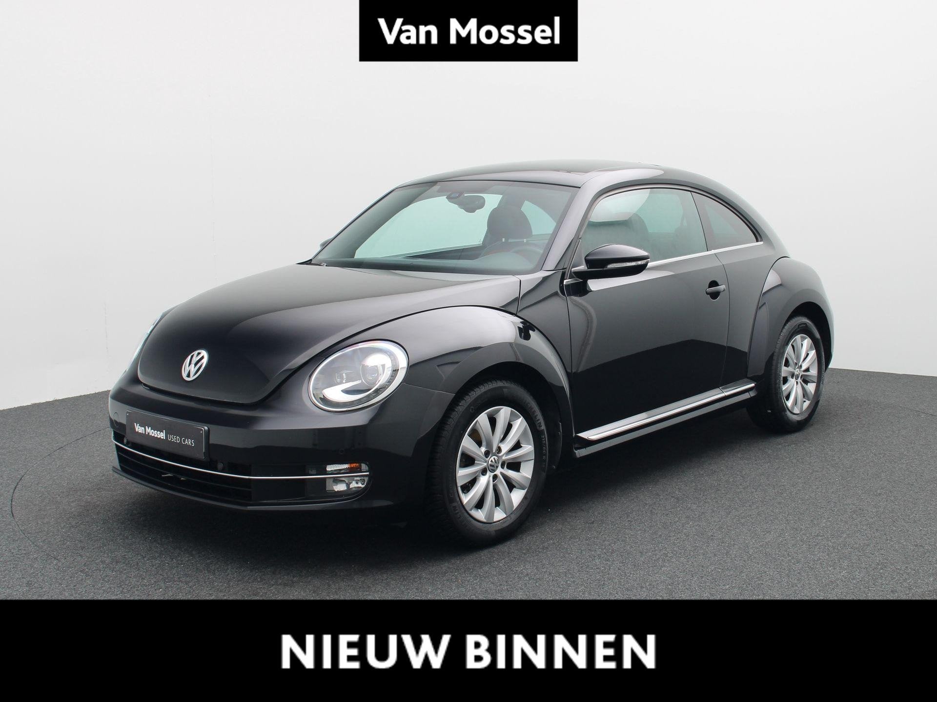 Volkswagen Beetle 1.2 TSi Design | PDC A | Panodak | Zetelve, Auto's, Voorwielaandrijving, Gebruikt, Parkeersensor, Zwart