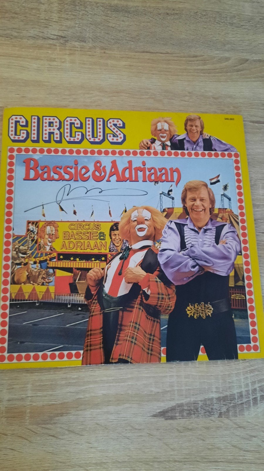 LP Bassie en Adriaan, Gesigneerd, Ophalen, Gebruikt, LP