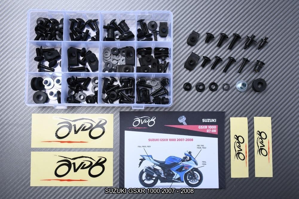 Kit visserie spécifique pour SUZUKI GSXR 1000 2007 - 2008, Enlèvement ou Envoi, Neuf