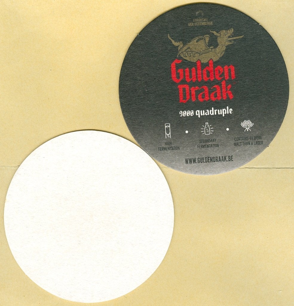 s/b bière Gulden Draak (RV), Verzamelen, Ophalen of Verzenden, Nieuw, Viltje(s), Overige merken