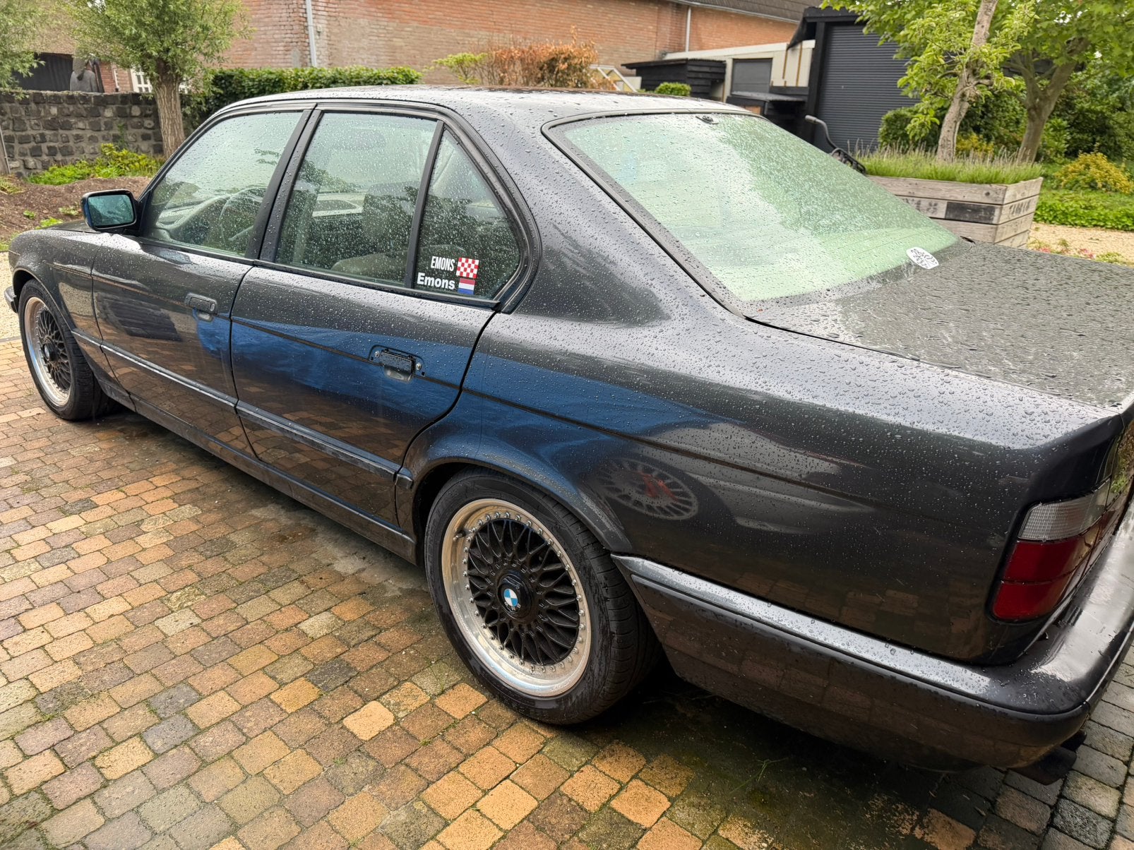 Unieke bmw e34 525ix 4x4 1992 gerestaureerd !! NL kenteken, Autos, Cuir, 2500 cm³, 192 kW, Autre carrosserie