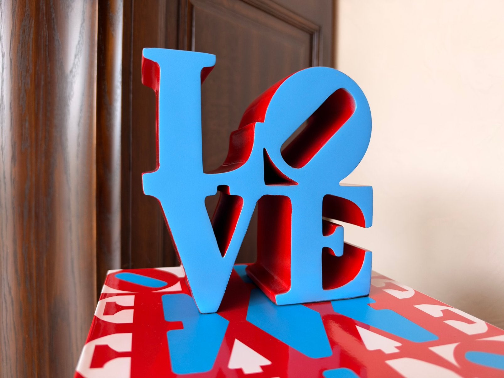 Robert Indiana LOVE Limited Edition 307/500, Antiquités & Art, Enlèvement ou Envoi, Numéroté