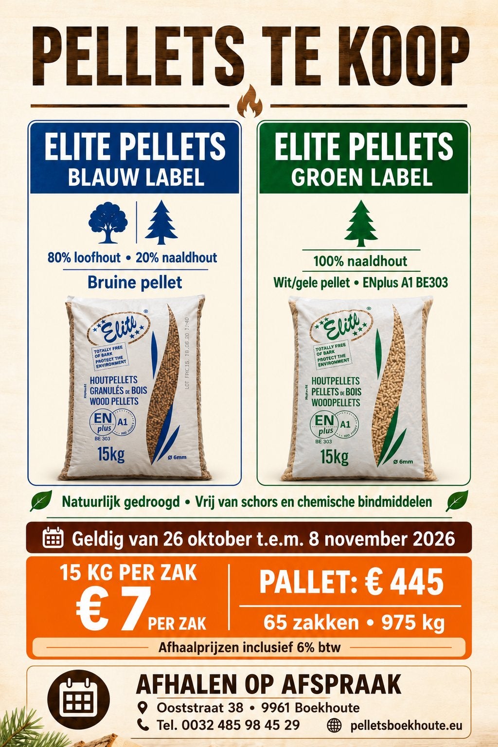 Elite pellets, Ophalen of Verzenden, Nieuw