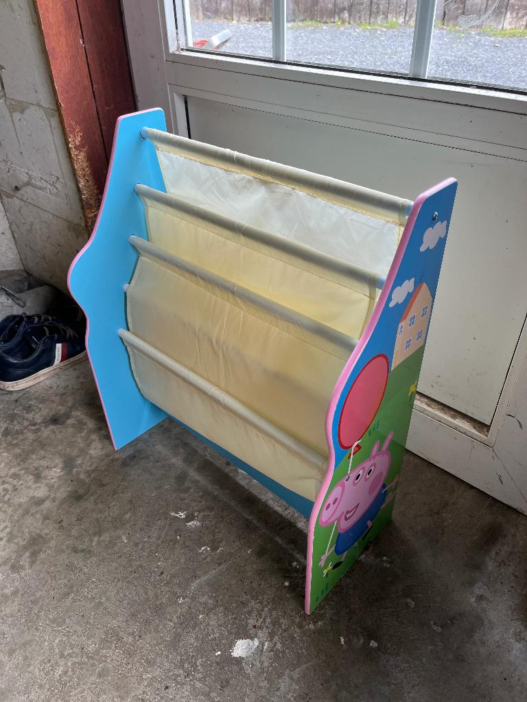 Peppa boekenrek, Enlèvement, Utilisé