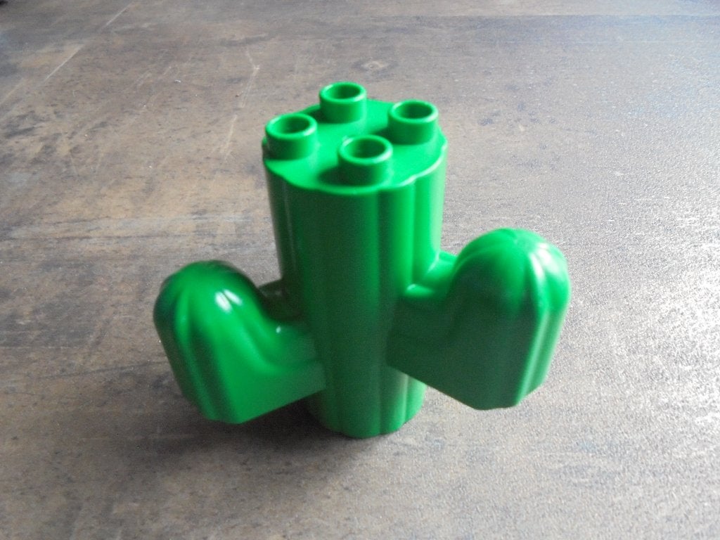 Lego Duplo Plant Cactus (zie foto's) 2, Ophalen of Verzenden, Gebruikt, Losse stenen, Duplo