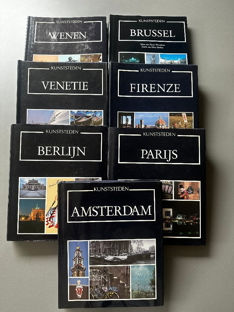 Lot: 7 Artis-Historia 'Kunststeden' boeken- perfecte staat, Boeken, Ophalen of Verzenden, Zo goed als nieuw, Artis historia, Plaatjesalbum