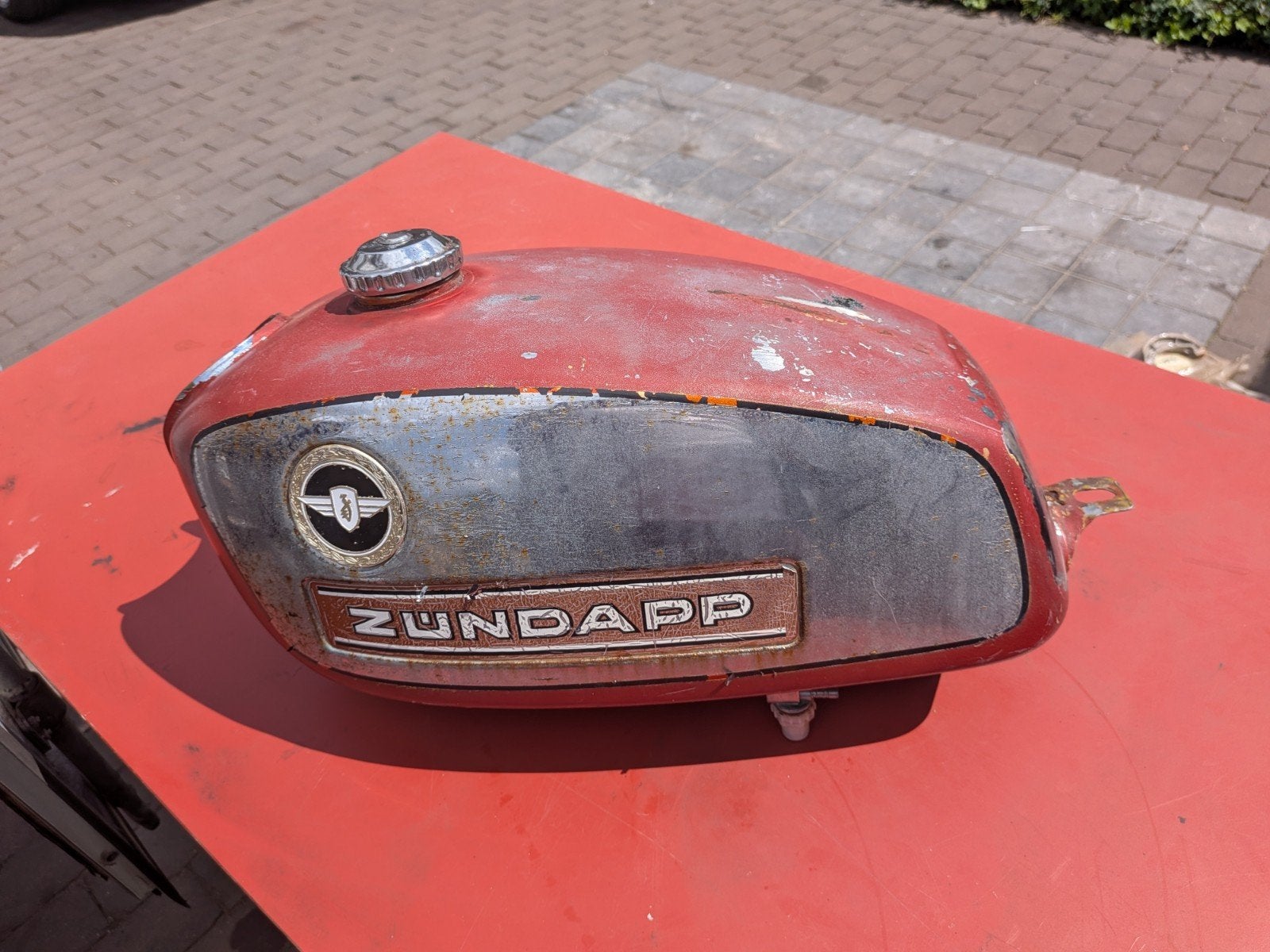 Zündapp tank 529, Fietsen en Brommers, Ophalen of Verzenden, Tank