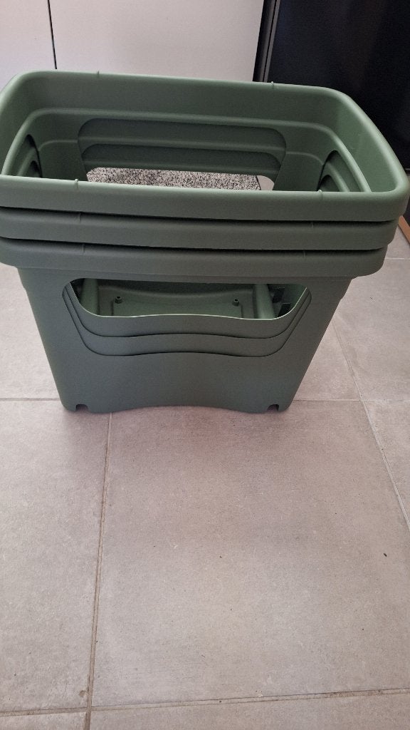 ELHO stash&grow bakken, Tuin en Terras, Bloembakken en Plantenbakken, Nieuw, Kunststof, Binnen, Balkon, Tuin, 30 tot 60 cm, Minder dan 60 cm