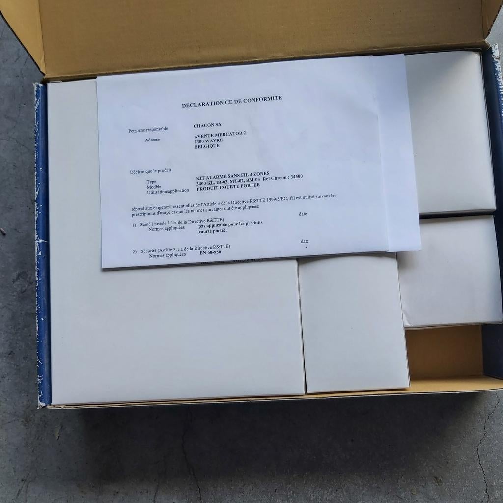 Alarme pour  la maison  tout  neuf  j amai utilisé, Enlèvement