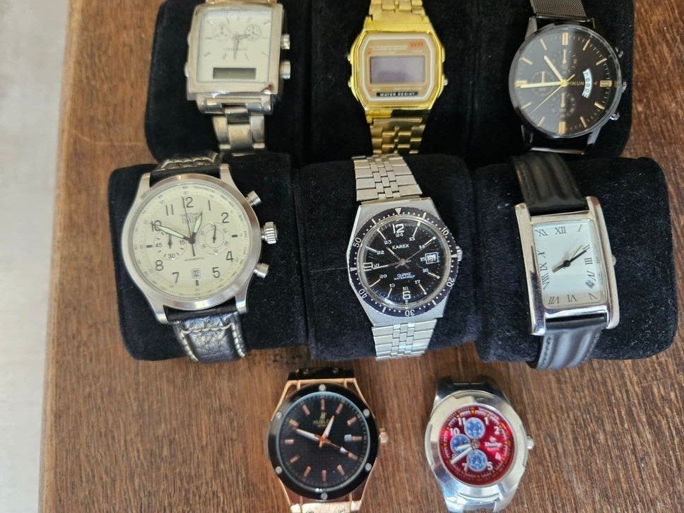 Lot horloges, Handtassen en Accessoires, Horloges | Heren, Ophalen of Verzenden