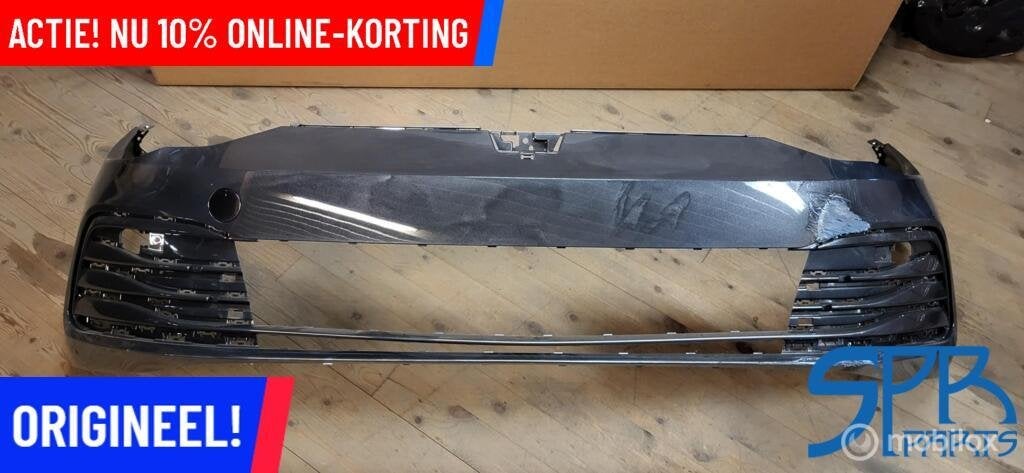 VOORBUMPER VW GOLF 8 VIII VOOR Bumper 5H0807221H LAKSCHADE, Volkswagen, Nieuw, Ophalen of Verzenden, Volkswagen