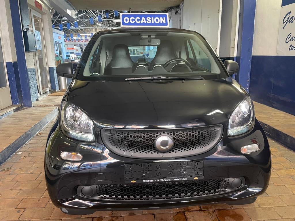 Smart forfour 1.0 i 61 cv 2016 cuir toit carbone, Autos, Smart, Cuir, 116 g/km, Achat, 50 kW