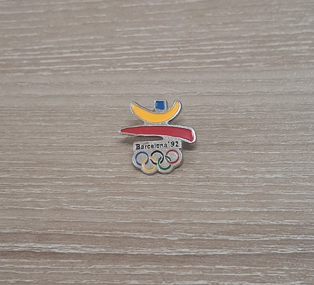 PIN - OLYMPISCHE SPELEN - JEUX OLYMPIQUES - BARCELONA 1992, Verzenden, Gebruikt, Sport, Speldje of Pin