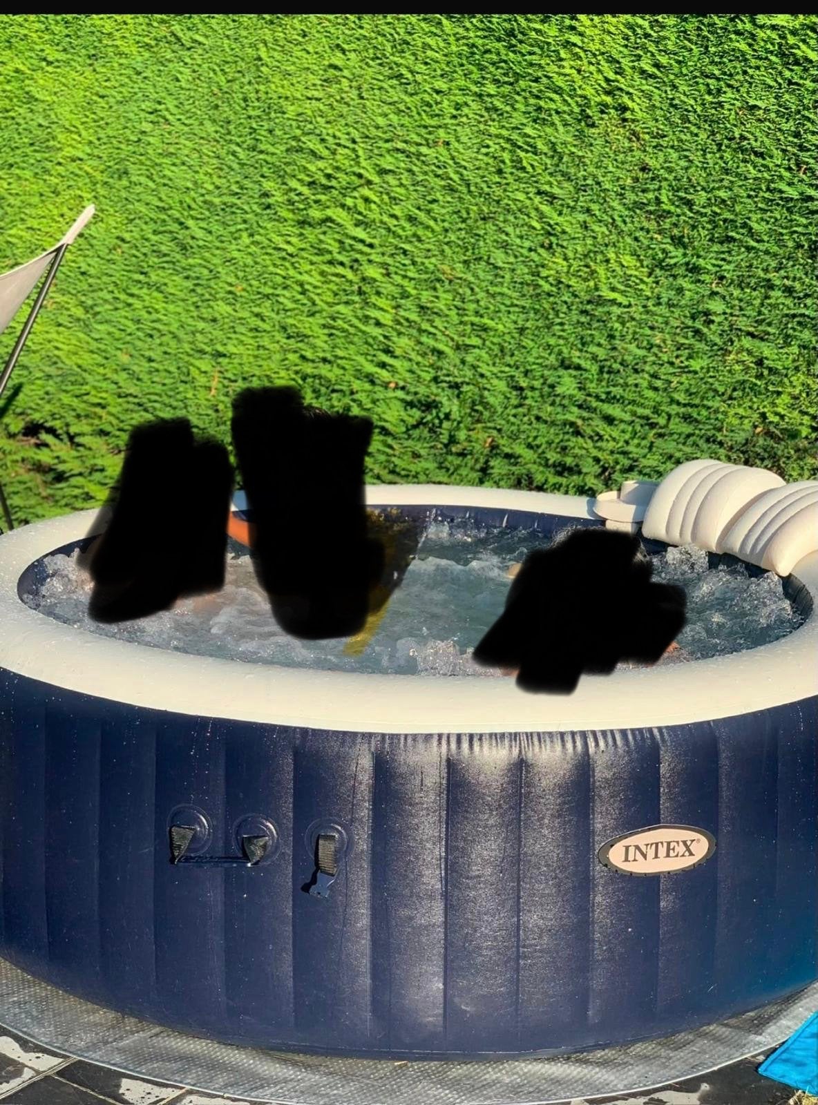 Intex PureSpa ronde opblaasbare jacuzzi 6 personen, Enlèvement, Comme neuf