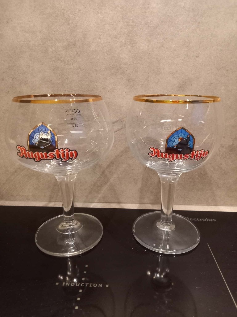 Augustijn glazen, Ophalen, Gebruikt, Bierglas