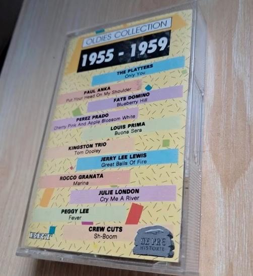 Oldies Collection 1955-1959 De Pre Historie cassette, Cd's en Dvd's, Cassettebandjes, Gebruikt, Ophalen of Verzenden, Origineel