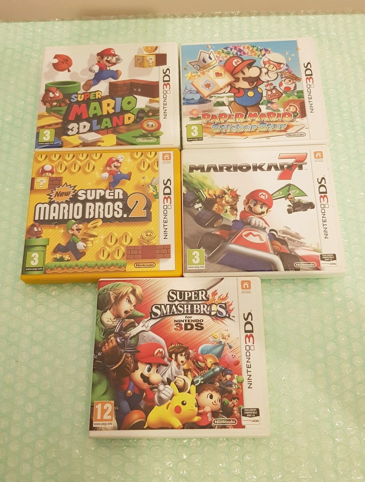 Lot 5 Mario 3ds-spellen, Games en Spelcomputers, Ophalen of Verzenden