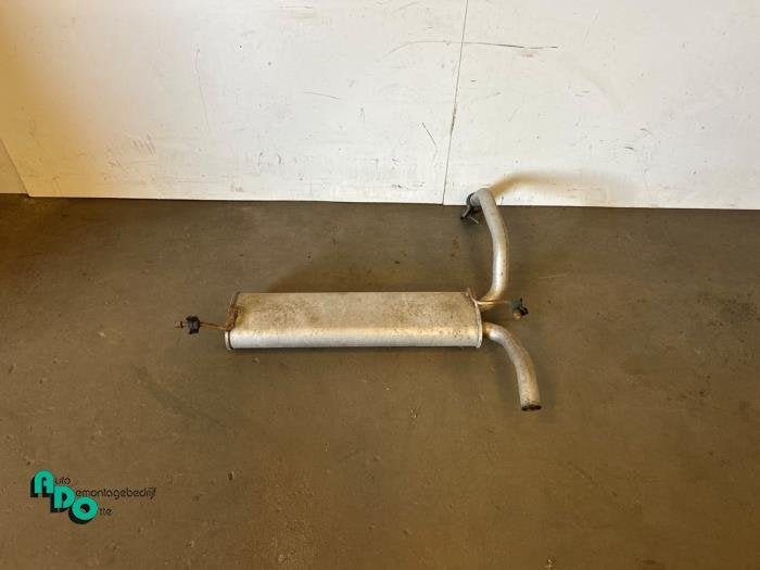 Echappement silencieux arrière d'un Peugeot 107 (107 05-), -, 3 mois de garantie, Utilisé, -
