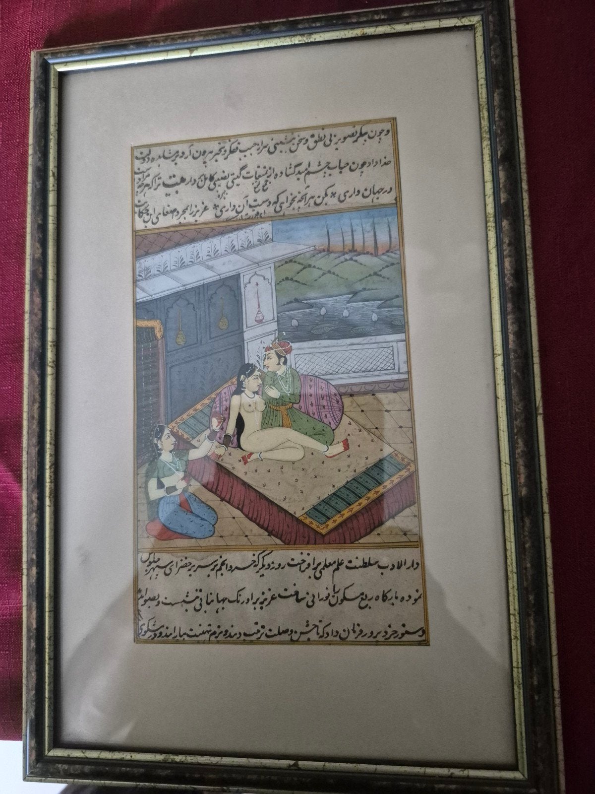 oude Indische prenten., Enlèvement