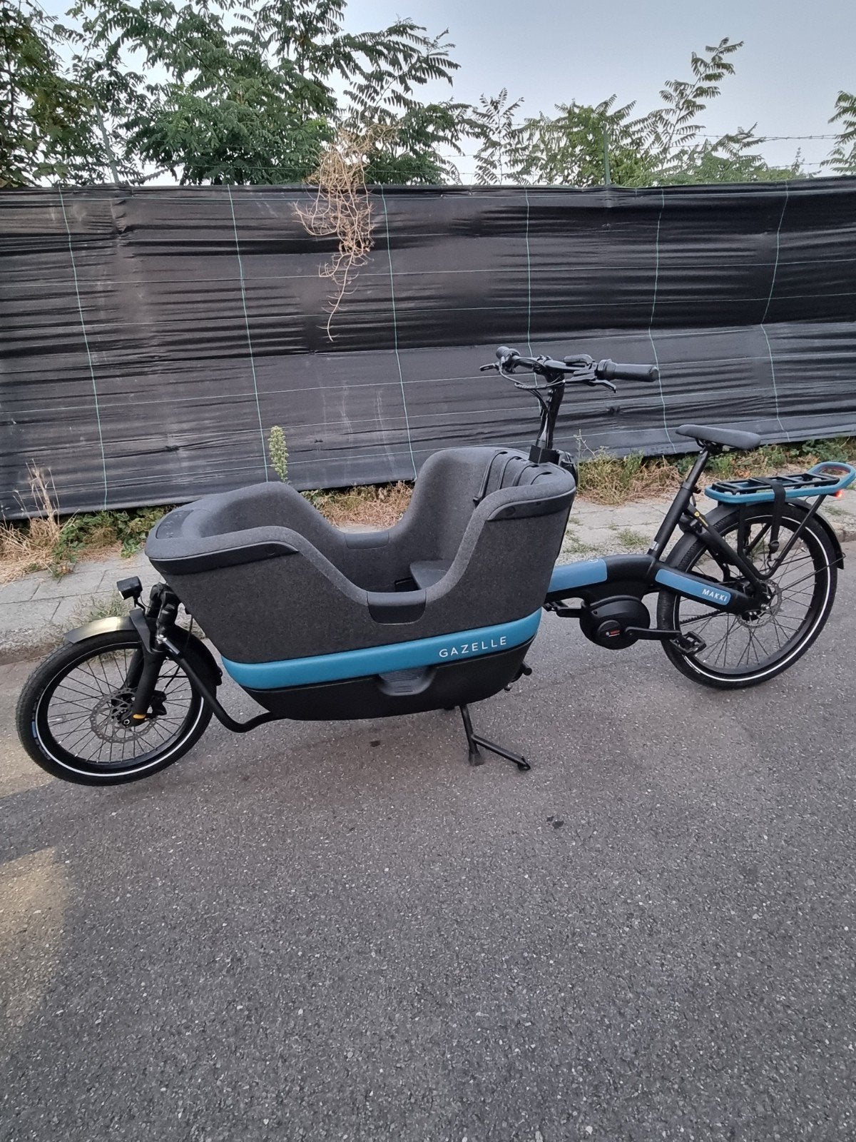 Gazelle Makki Bakfiets, Ophalen, Gazelle
