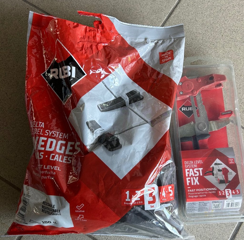 Rubi level system voor tegels, Bricolage & Construction, Outillage | Outillage à main, Enlèvement, Comme neuf, Autres types, Rubi