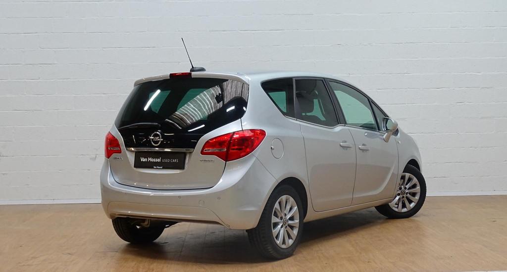 Opel Meriva 1.4T Ultimate automaat (automatique), 1361 kg, Argent ou Gris, Entreprise, Carnet d'entretien