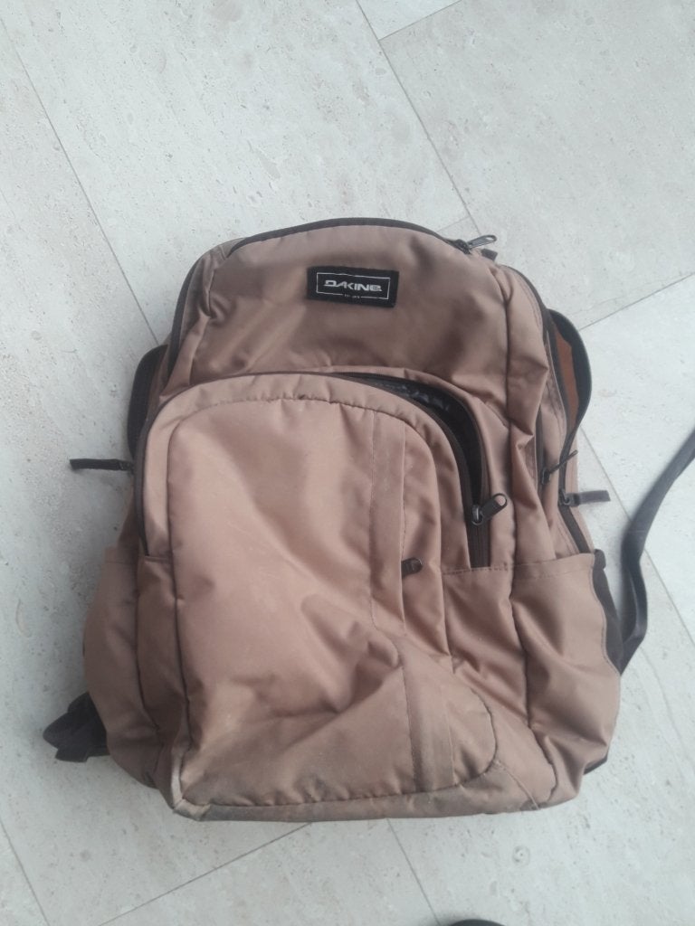 Sac à dos scolaire Dakine, Enlèvement ou Envoi, Utilisé, Beige, Sac à dos