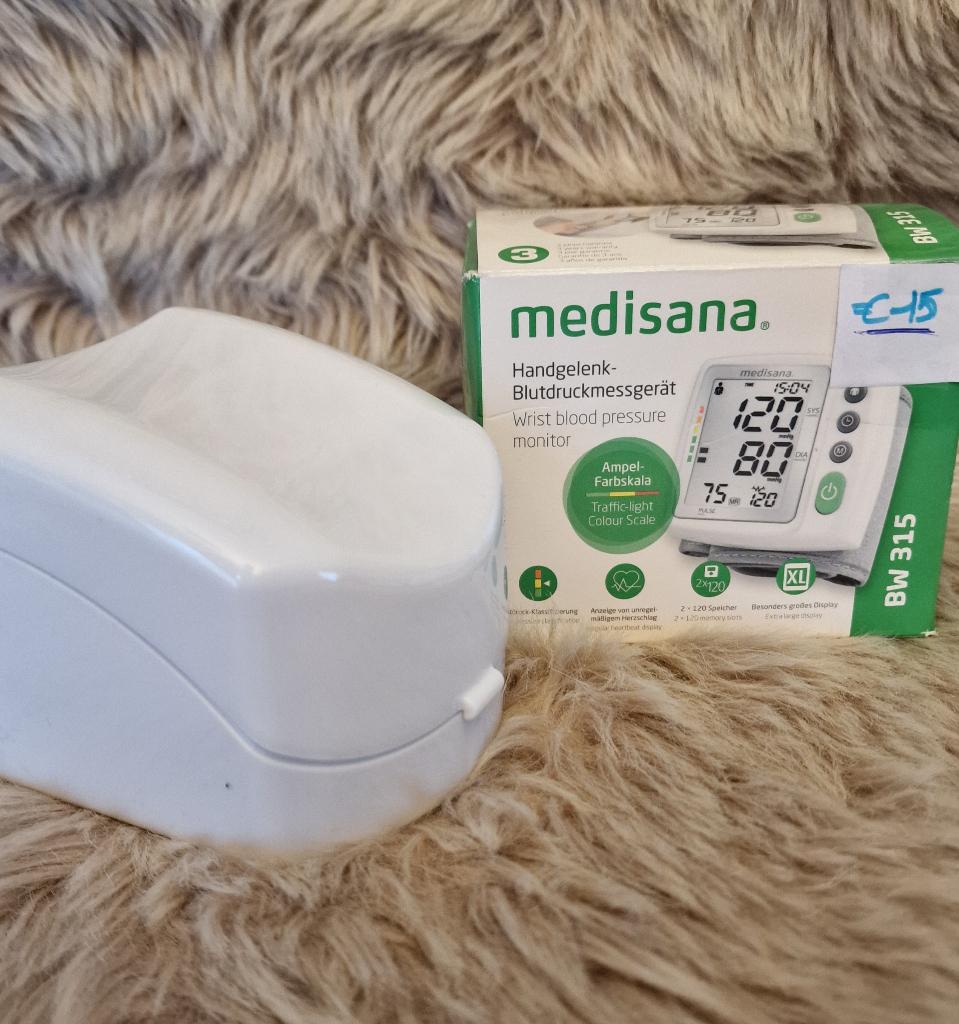 polsbloeddrukmeter Medisana, Ophalen, Zo goed als nieuw, Lichaamsverzorging