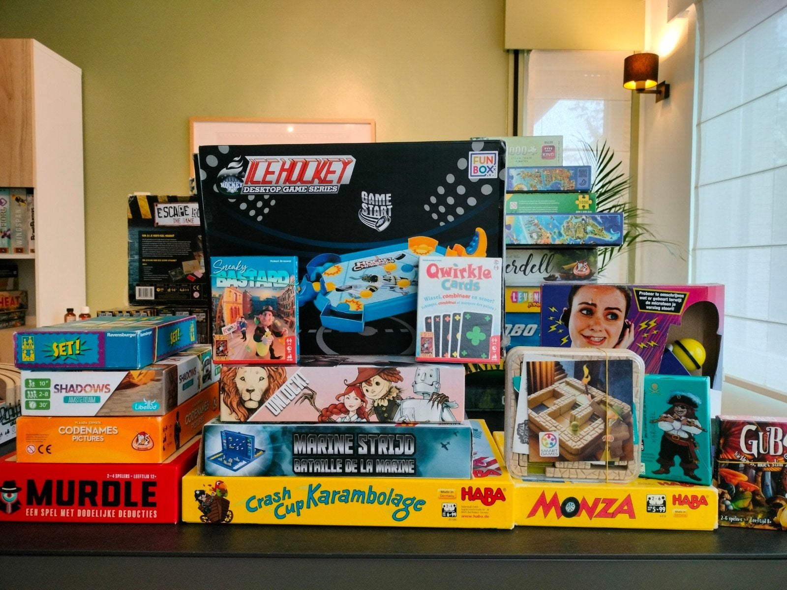 Gezelschapsspellen te koop – HABA, Ravensburger, SmartGames,, Ophalen of Verzenden