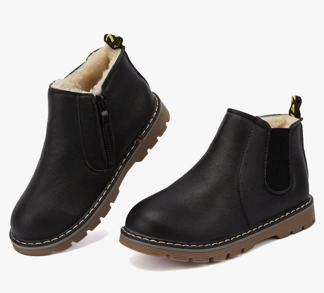 Gevoerde winterlaarzen voor jongens — maat 28 — nieuw, Kinderen en Baby's, Nieuw, Ophalen of Verzenden, Laarzen, Chelsea Boots