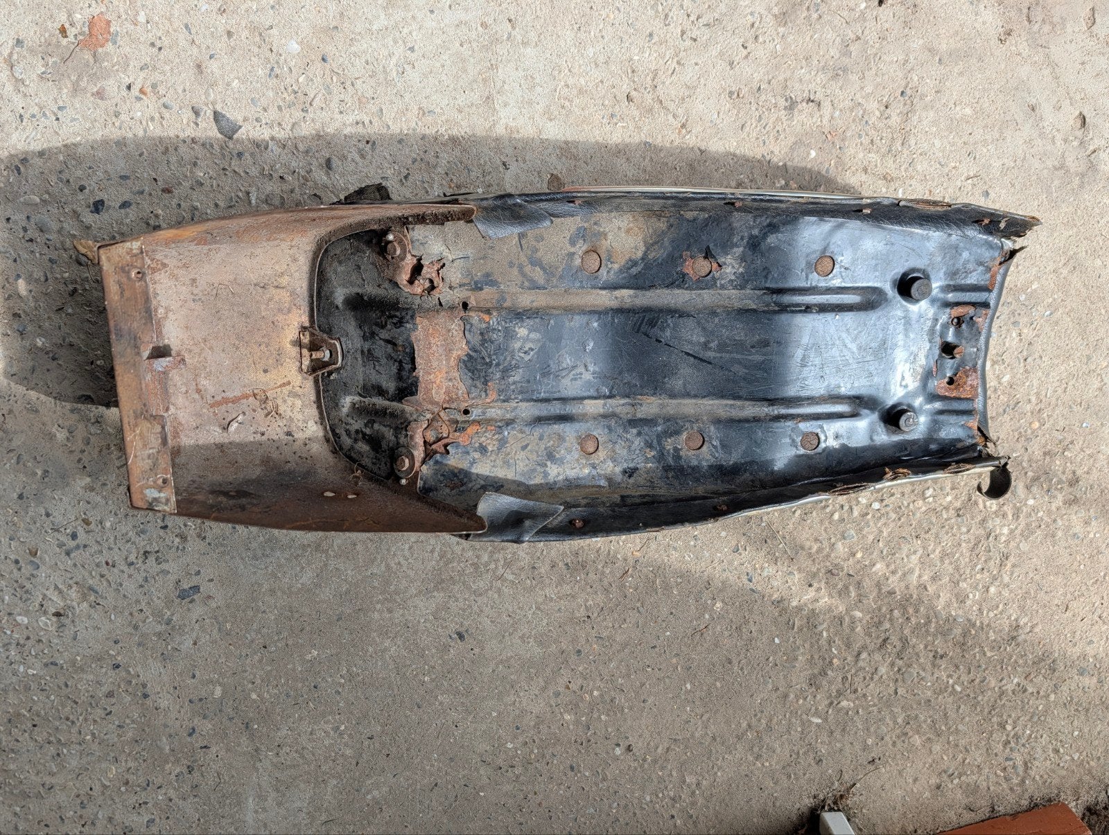 zundapp buddy seat, Ophalen, Seat