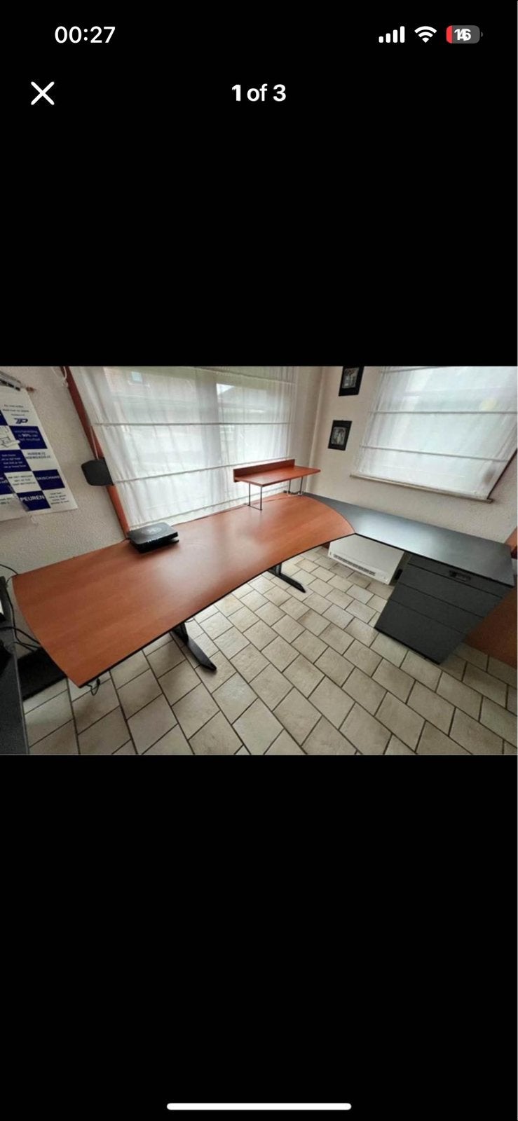 Bulo bureau, Huis en Inrichting, Ophalen, Zo goed als nieuw, Hoekbureau