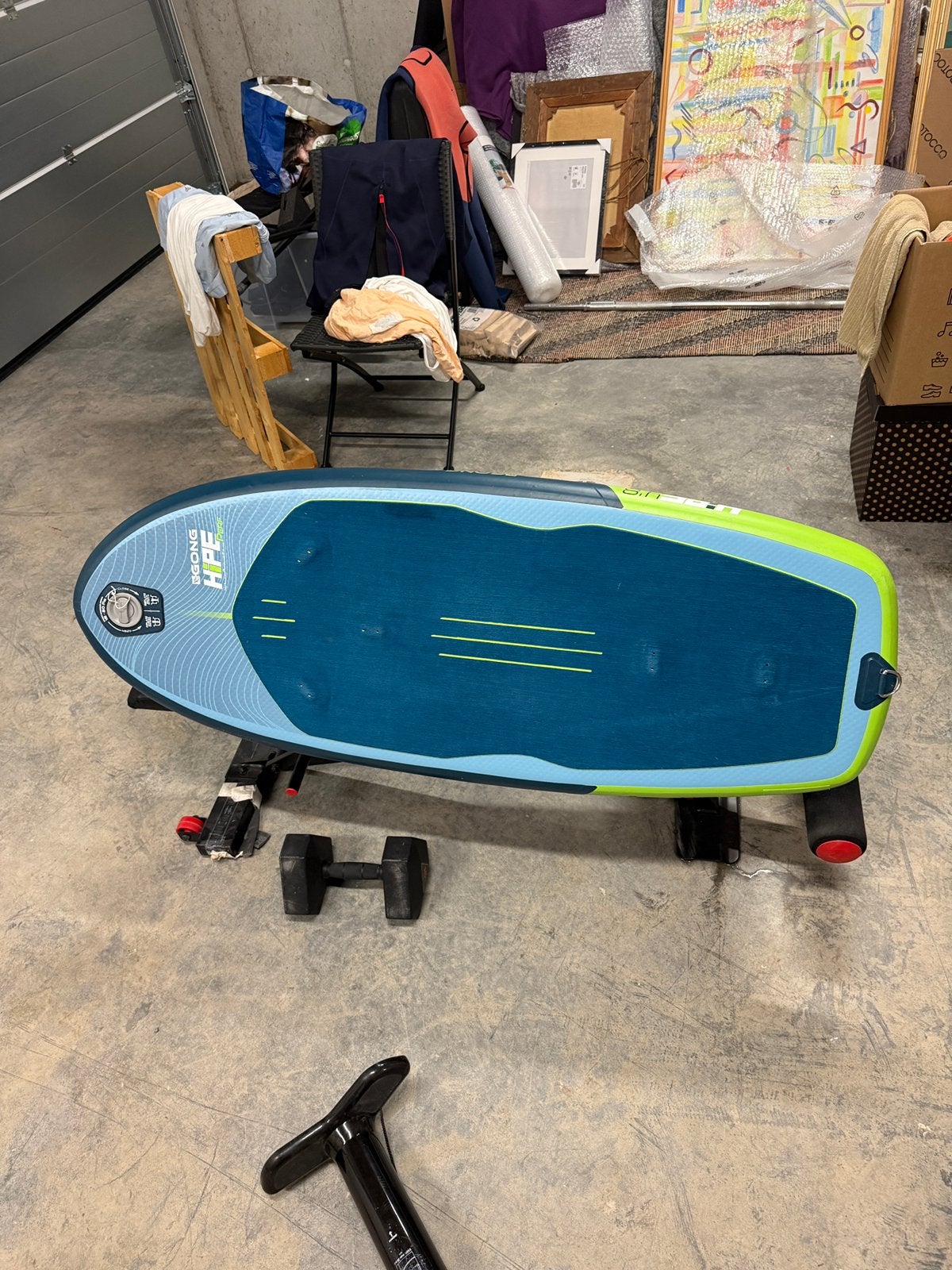 GONG HIPE PERF 4’8 (48L) - Foil Board, Watersport en Boten, Wingsurfen, Zo goed als nieuw, Ophalen