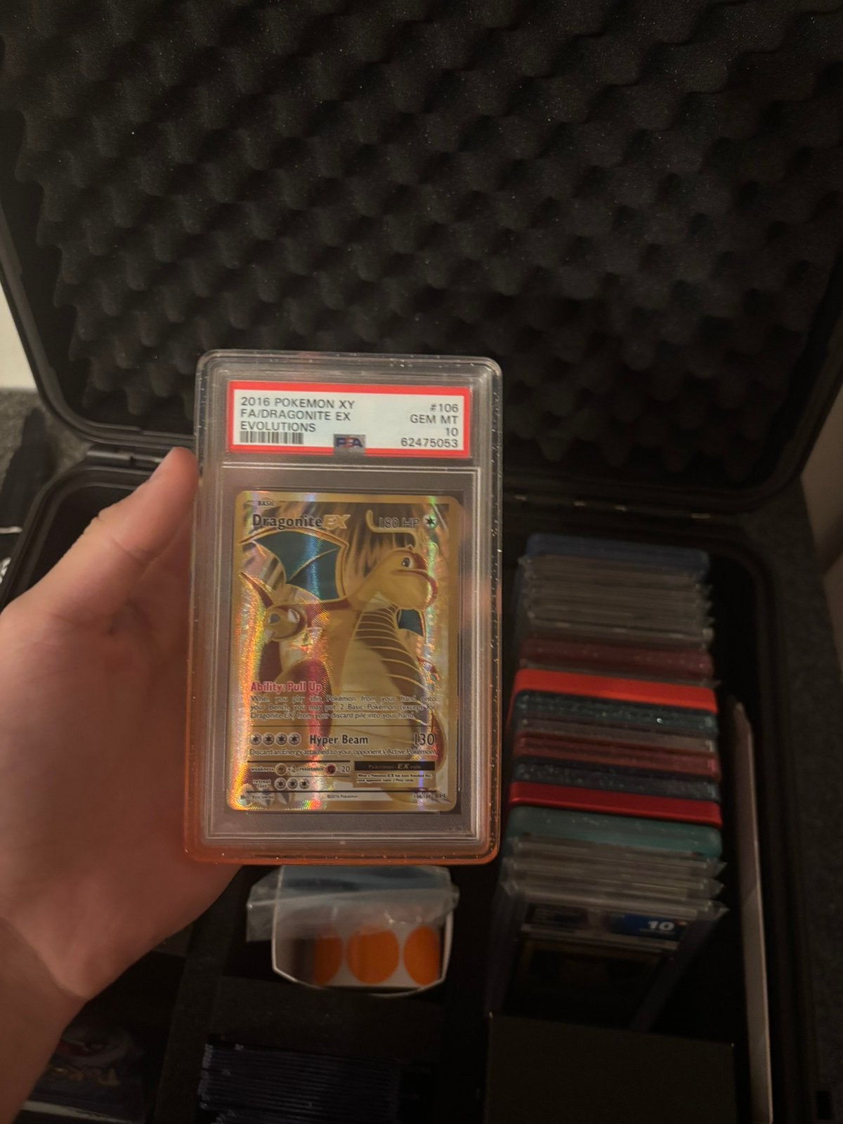 Dragonite psa 10, Hobby en Vrije tijd, Ophalen of Verzenden, Zo goed als nieuw
