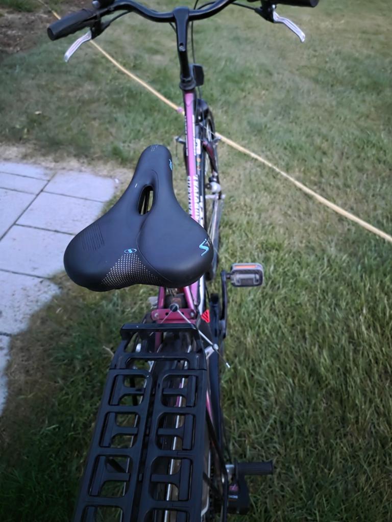 Damesfiets, Ophalen