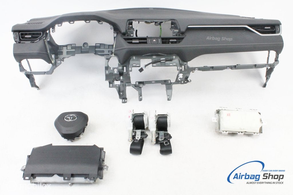 Airbag Tableau de bord couture blanche Toyota Rav4 2019-…, Enlèvement ou Envoi, Utilisé