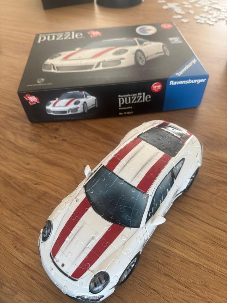 Ravensburger 3D puzzel Porsche – 108 stukken, Enlèvement, Plus de 50 pièces, Comme neuf