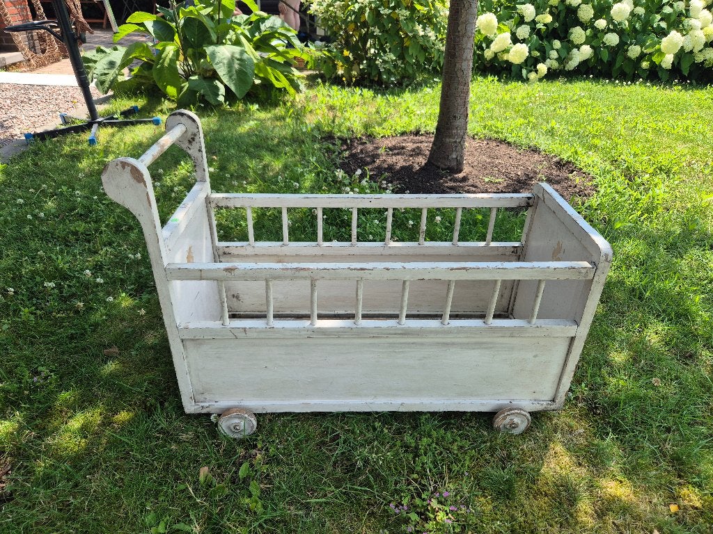 Decoratieve poppenwagen, Enlèvement