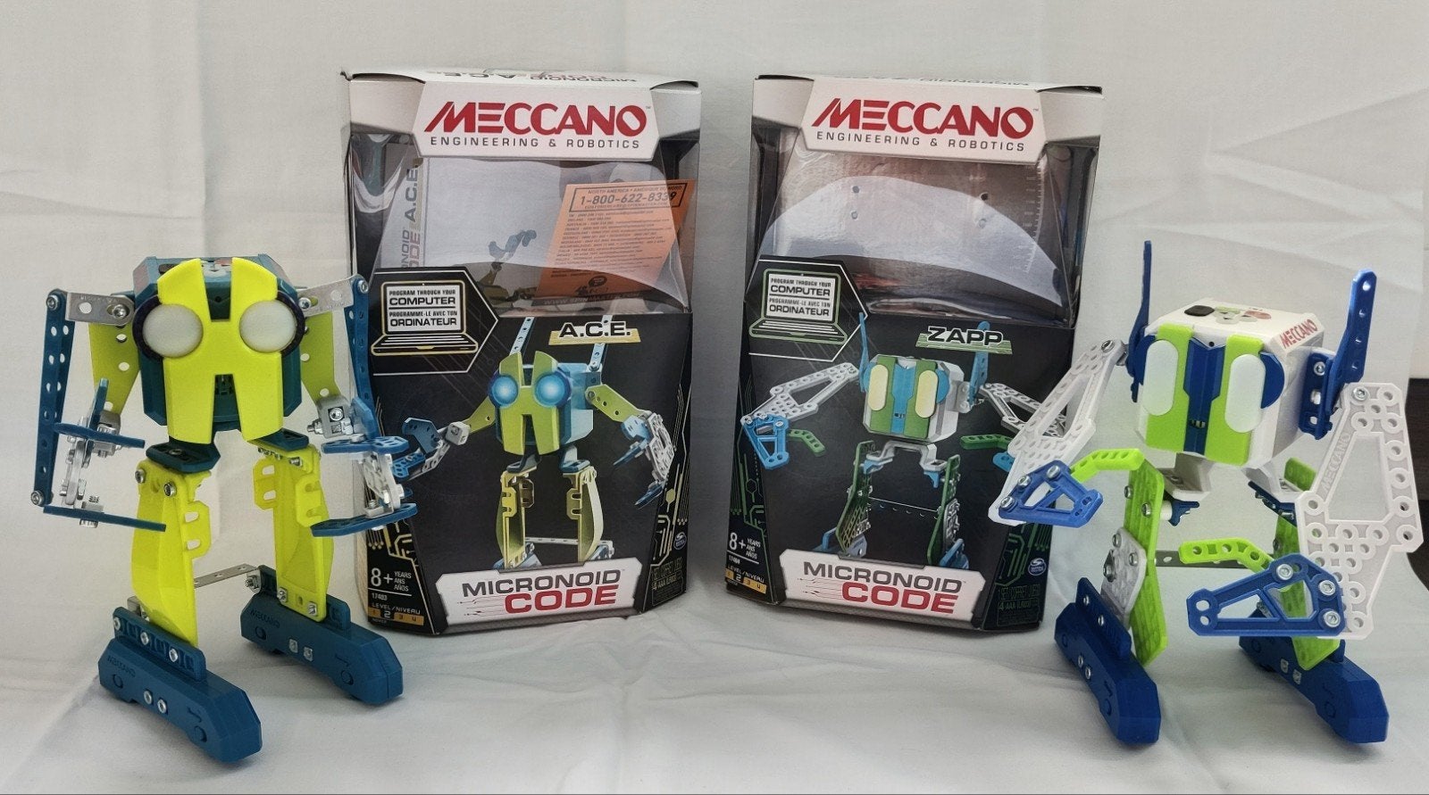 Meccano Robots, Enlèvement