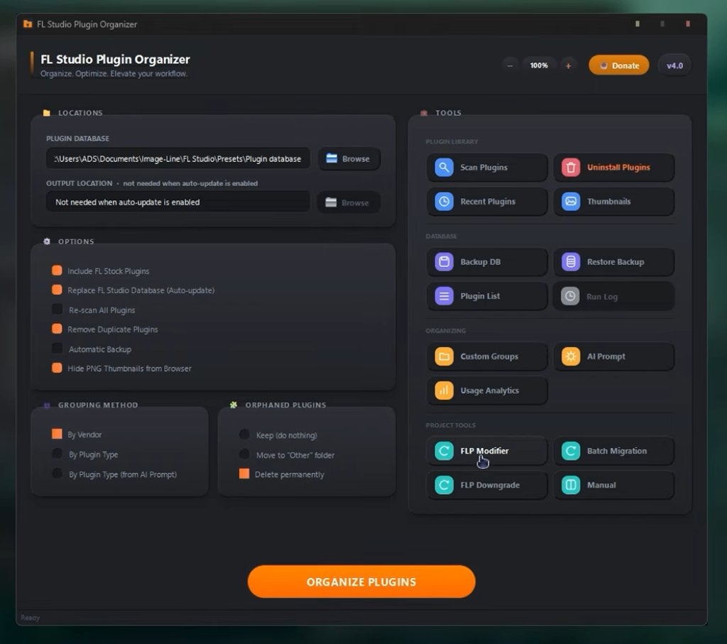 FL Studio Plugin Organizer, Informatique & Logiciels, Logiciel Audio, Envoi, Windows