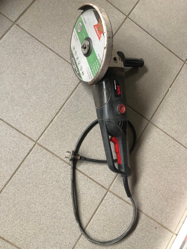 Slijpmachine Slijpschijf Skil 2000 W - dia 230mm disque, Ophalen, Zo goed als nieuw, 1000 watt of meer