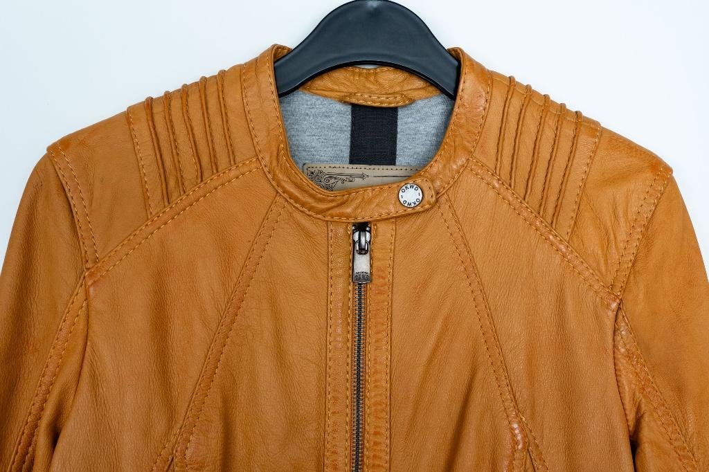 Gilet en cuir, marque Oakwood, NEUF, taille S, Neuf, Autres couleurs, Taille 36 (S), Oakwood