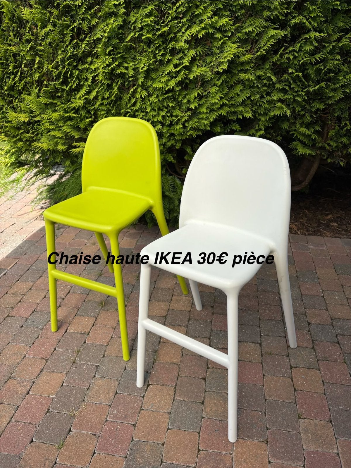Chaise ikea urban  enfants 30€ piece, Jardin & Terrasse, Enlèvement, Comme neuf