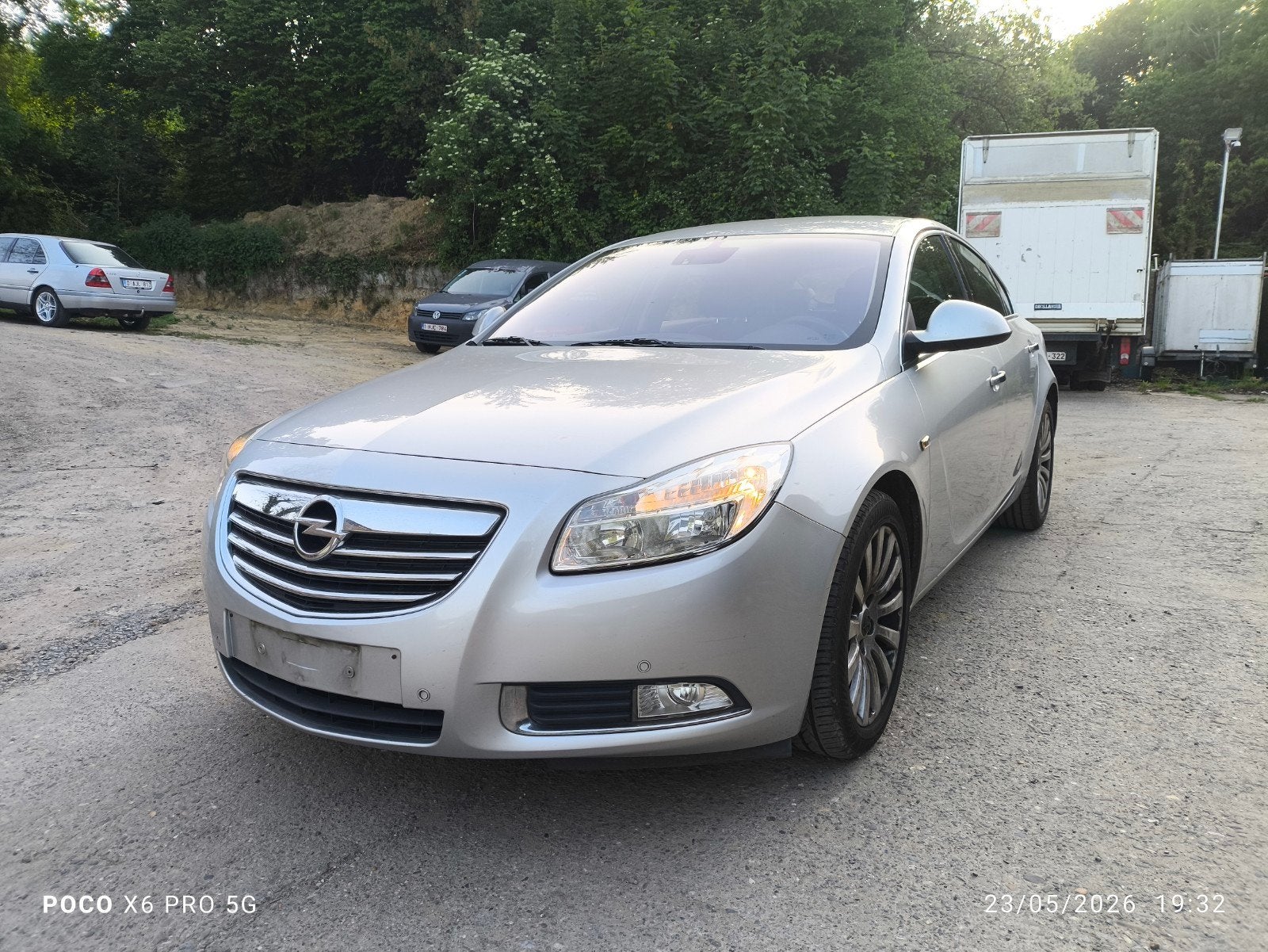 opel Insignia, Ophalen