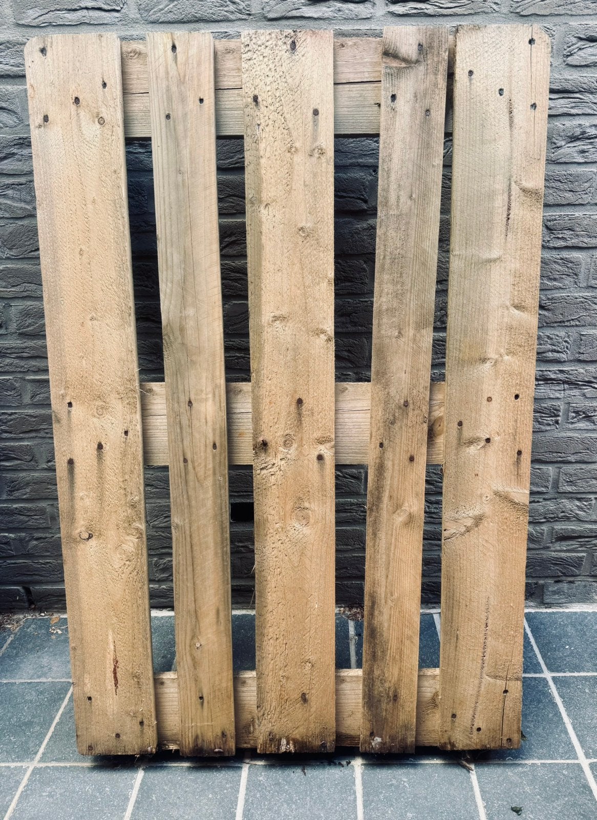Europallet, Tuin en Terras, Schuttingen, Ophalen, Gebruikt, Hout